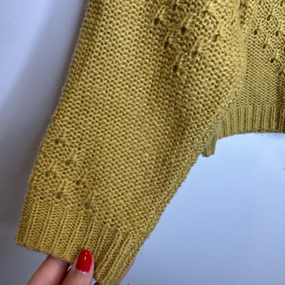 Mustard Knit Sweater - Picture 4 of 7